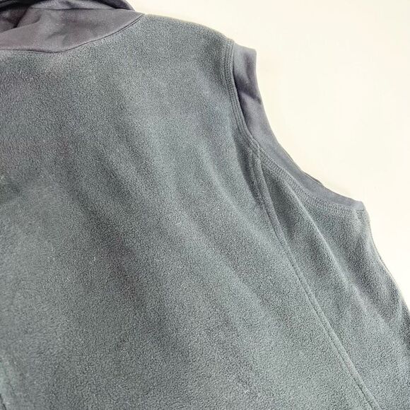 Columbia Vest Womens Medium Illinois State Redbirds Fleece Zip Up Black Warm - Picture 9 of 10